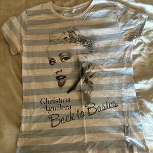 Authentic Christina Aguilera “Back to Basics” concert shirt